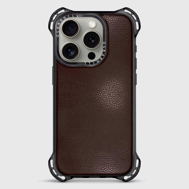 iPhone 15 Pro Bounce Case MagSafe Compatible Seal Brown