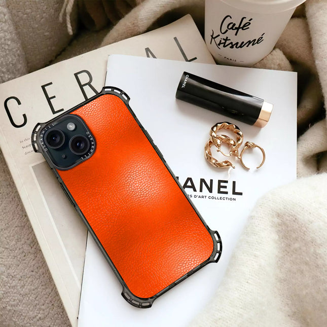 iPhone 14 Plus Bounce Case MagSafe Compatible Reddish Orange