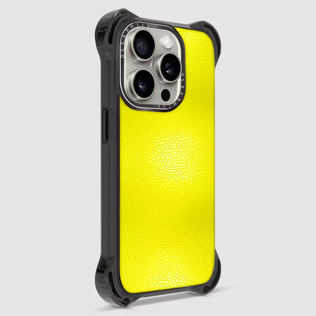 iPhone 15 Pro Bounce Case MagSafe Compatible Lemon Yellow
