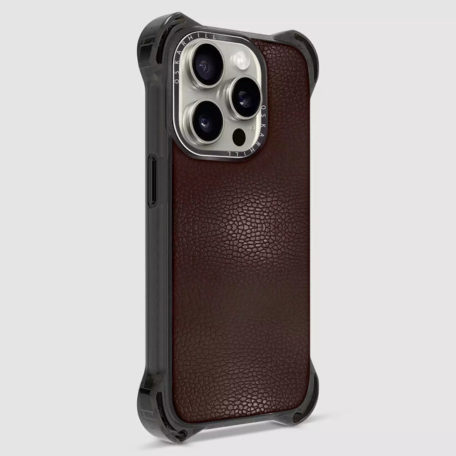 iPhone 15 Pro Max Bounce Case MagSafe Compatible Seal Brown