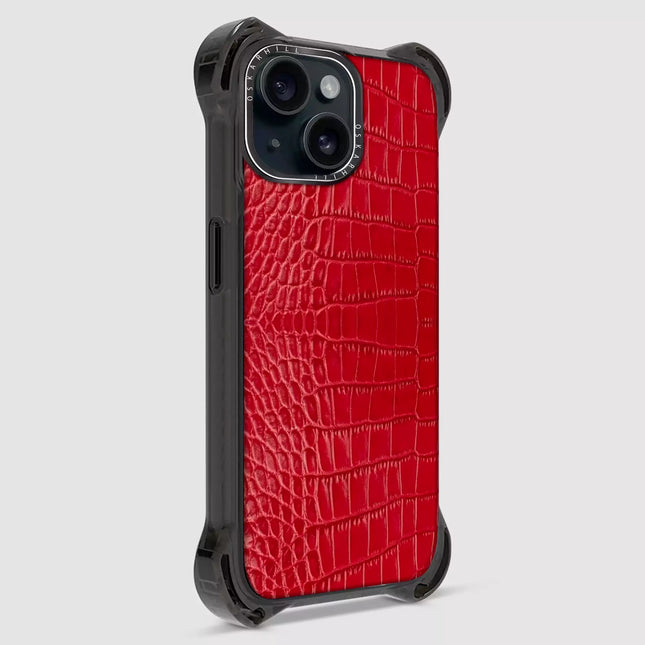 iPhone 13 Mini Alligator Bounce Case MagSafe Compatible Valentine Red