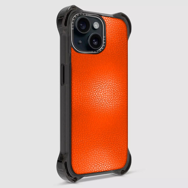 iPhone 15 Plus Bounce Case MagSafe Compatible Reddish Orange