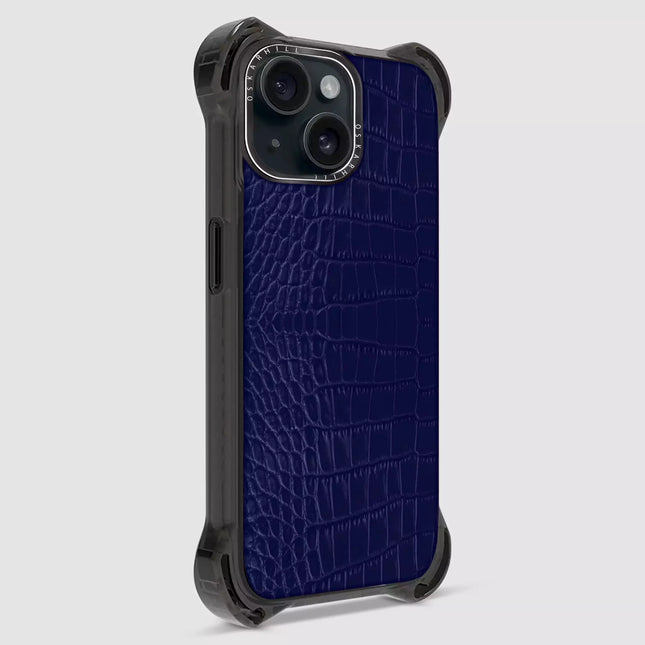 iPhone 13 Mini Alligator Bounce Case MagSafe Compatible Night Blue