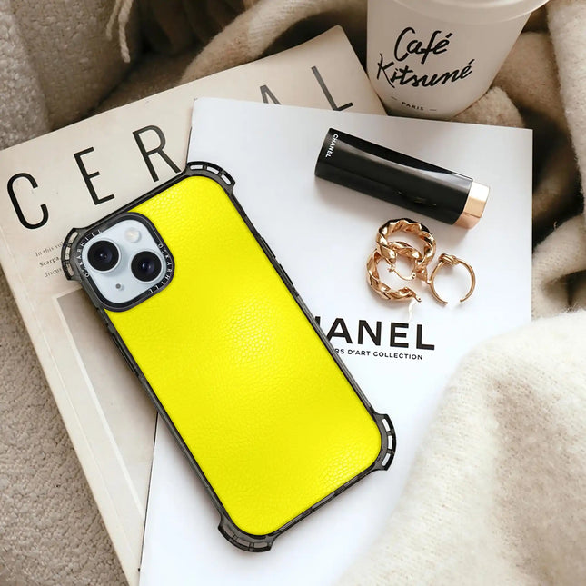 iPhone 13 Mini Bounce Case MagSafe Compatible Lemon Yellow