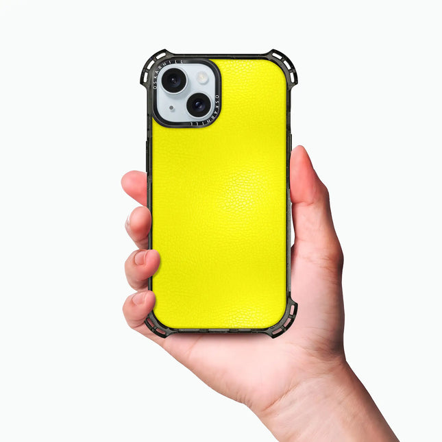 iPhone 14 Plus Bounce Case MagSafe Compatible Lemon Yellow