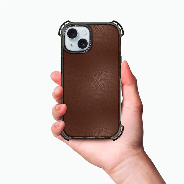 Coque iPhone 13 Bounce — Crater Brown