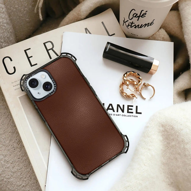 iPhone 15 Case Bounce — Seal Brown