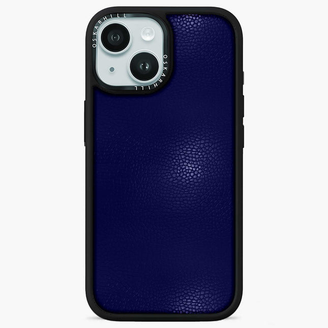 Coque Elite Leather pour iPhone 14 — Bleu nuit