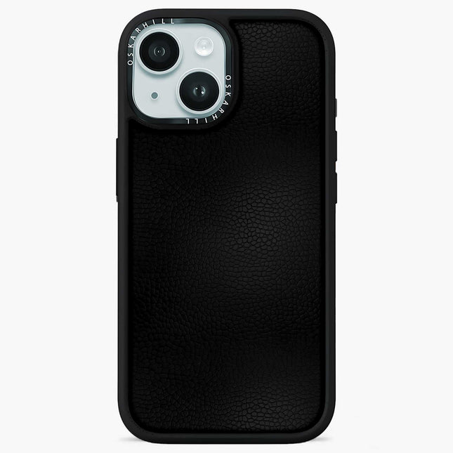 iPhone 13 Mini Case Elite Leder – Rauchschwarz