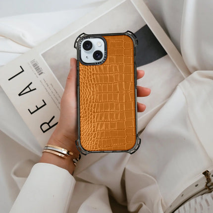 iPhone 14 Plus Case Alligator Bounce — Ruddy Brown