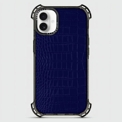 iPhone 16 Plus Case Alligator Bounce — Night Blue