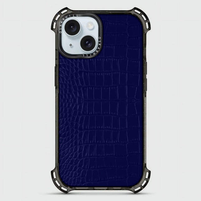 iPhone 13 Mini Alligator Bounce Case MagSafe Compatible Night Blue