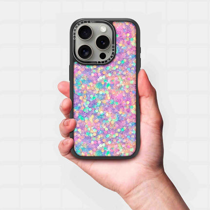 iPhone 14 Pro Case Elite — Rainbow Dream Glitter