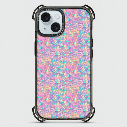 iPhone 13 Mini Case Bounce — Rainbow Dream Glitter