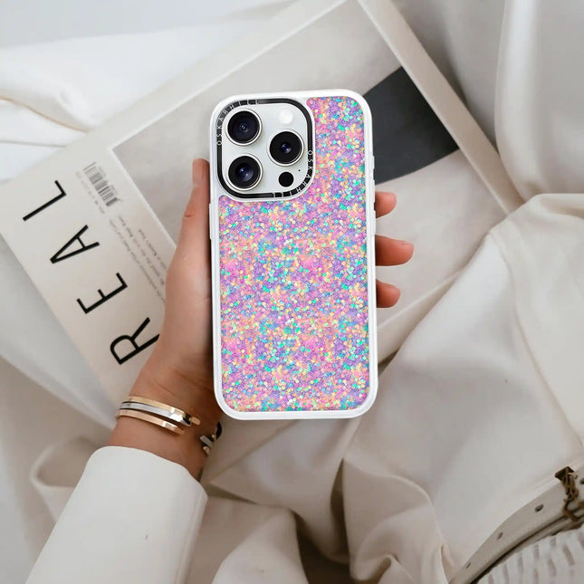 iPhone 13 Pro Max Case Classic — Rainbow Dream Glitter