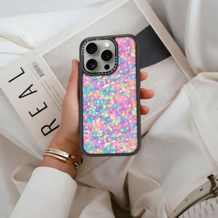 iPhone 16 Pro Max Case Elite — Rainbow Dream Glitter