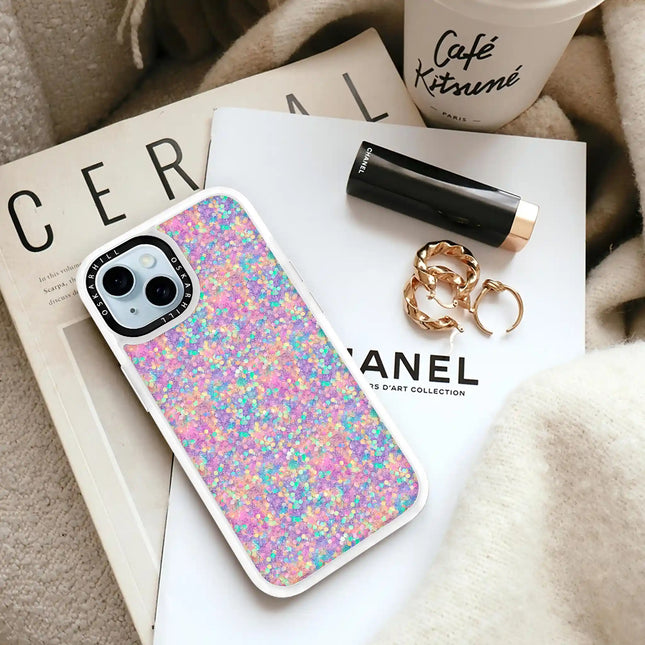 iPhone 14 Case Classic — Rainbow Dream Glitter