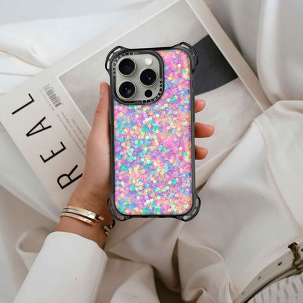 Coque iPhone 14 Pro Max Bounce — Rainbow Dream Glitter