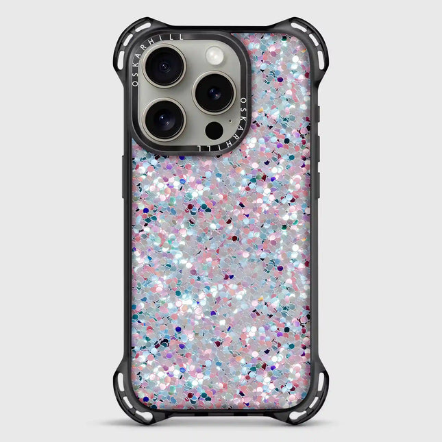 iPhone 16 Pro Max Bounce MagSafe Compatible Starlight Frost Glitter Case