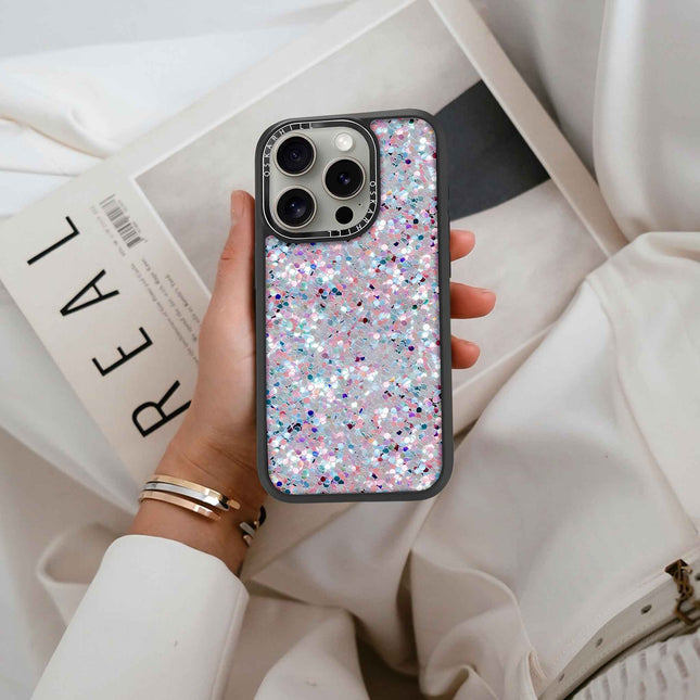 iPhone 16 Pro Max Elite MagSafe Compatible Starlight Frost Glitter Case