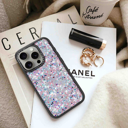 iPhone 15 Pro Max Case Elite — Starlight Frost Glitter