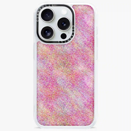 iPhone 16 Pro Max Case Classic — Pink Glitter