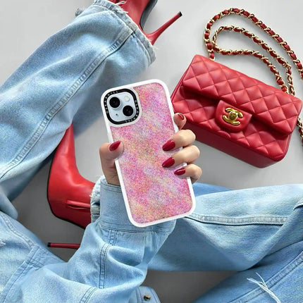 iPhone 14 Case Classic — Pink Glitter