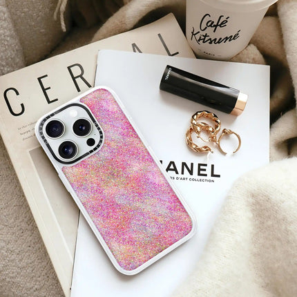 iPhone 13 Pro Max Case Classic — Pink Glitter