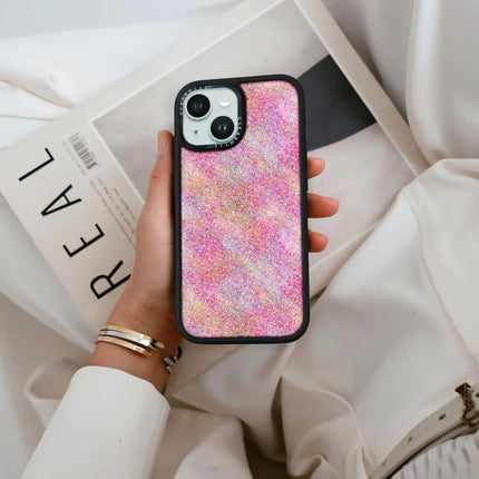 Coque Elite pour iPhone 13 Mini — Paillettes roses