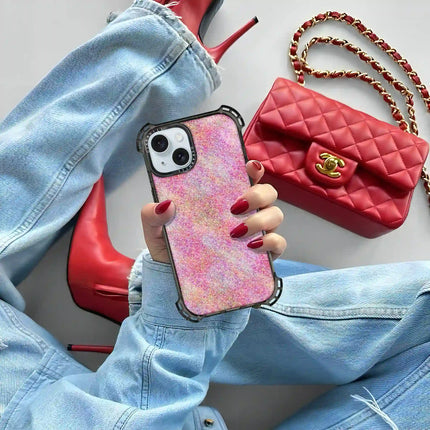 iPhone 13 Mini Case Bounce — Pink Glitter