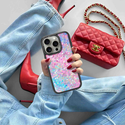 Coque iPhone 13 Pro Elite — Paillettes multicolores