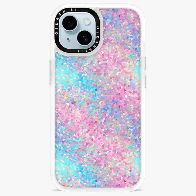 iPhone 14 Plus Case Classic – Mehrfarbiger Glitzer