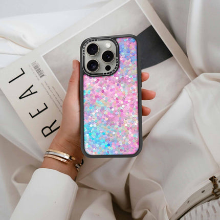 Coque iPhone 13 Pro Elite — Paillettes multicolores