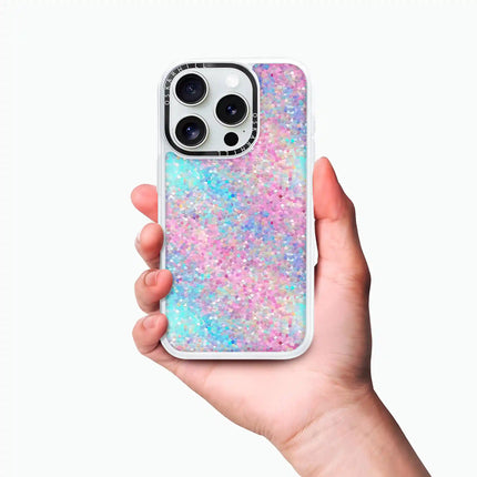 Coque iPhone 13 Pro Classic — Paillettes multicolores