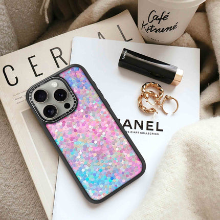 Coque Elite pour iPhone 13 Pro Max — Paillettes multicolores