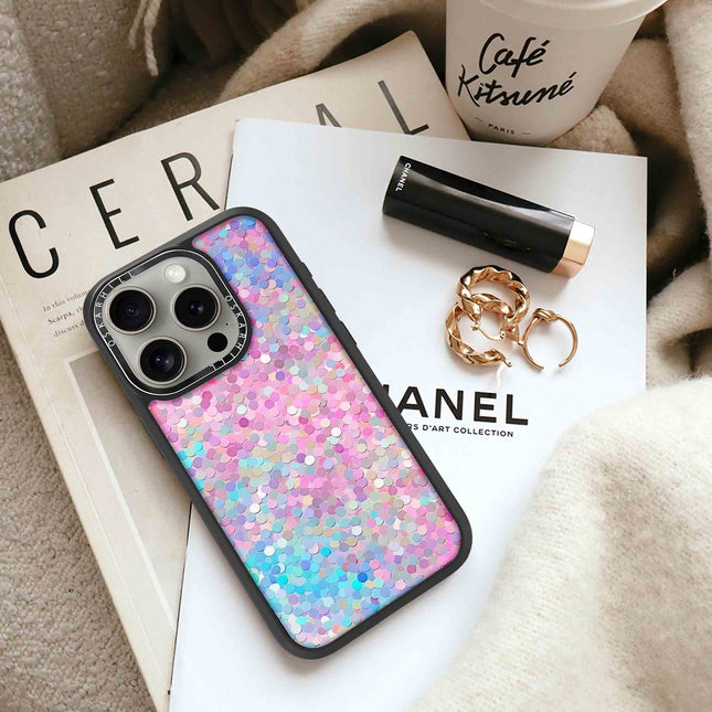 iPhone 16 Pro Case Elite — Multicolor Glitter