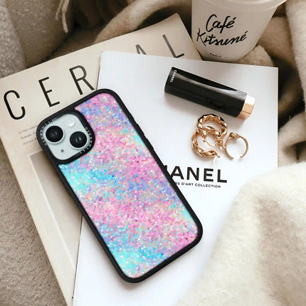 Coque Elite pour iPhone 13 Mini — Paillettes multicolores