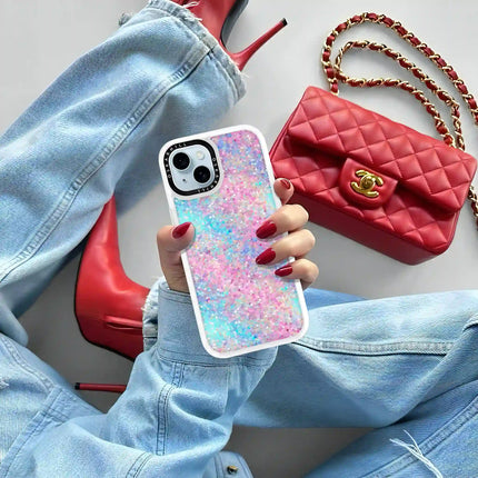 iPhone 14 Case Classic — Multicolor Glitter