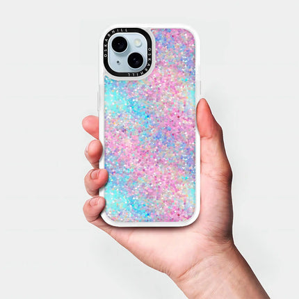 Coque iPhone 13 Classic — Paillettes multicolores