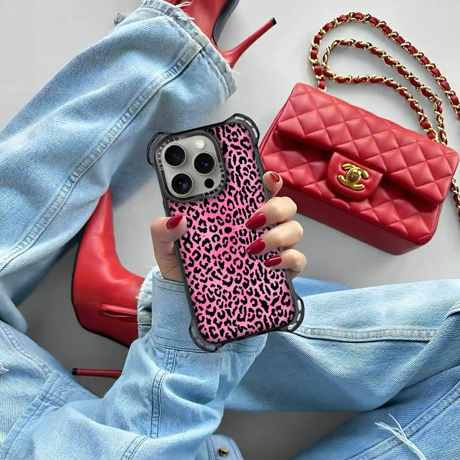 iPhone 13 Pro Max Case Bounce — Pink Panther Sparkle