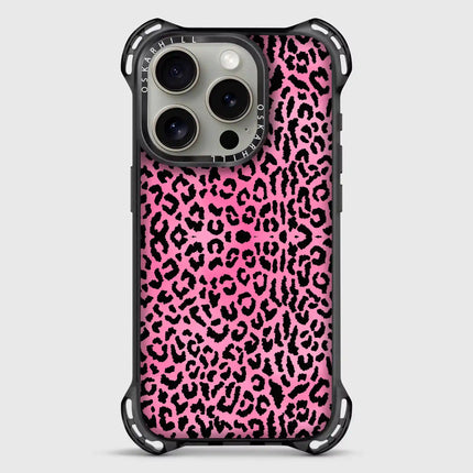 Coque iPhone 14 Pro Max Bounce — Panthère rose scintillante