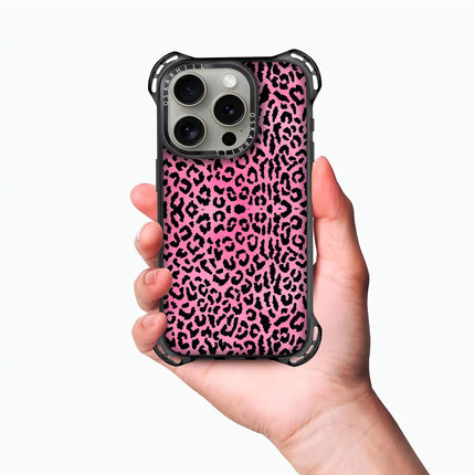 Coque iPhone 13 Pro Bounce — Panthère rose scintillante