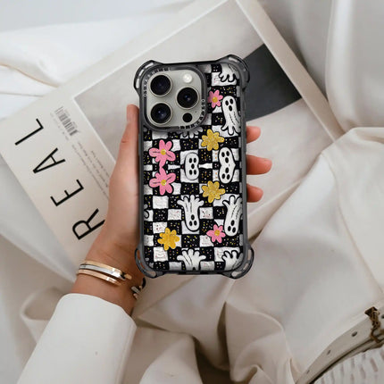 iPhone 15 Pro Case Bounce — Ghostly Garden