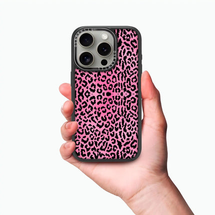 Coque Elite pour iPhone 15 Pro Max — Panthère rose scintillante