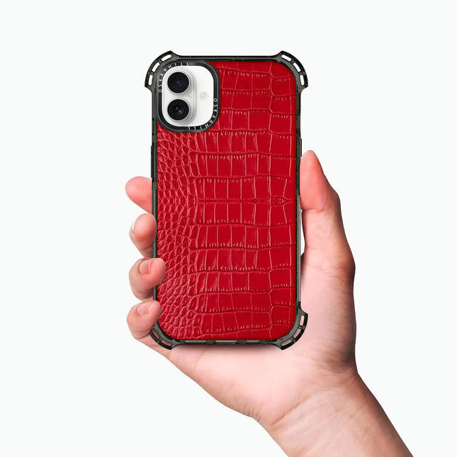 iPhone 16 Plus Hülle Alligator Bounce – Valentinstagsrot