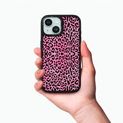 Coque iPhone 13 Elite — Panthère rose scintillante