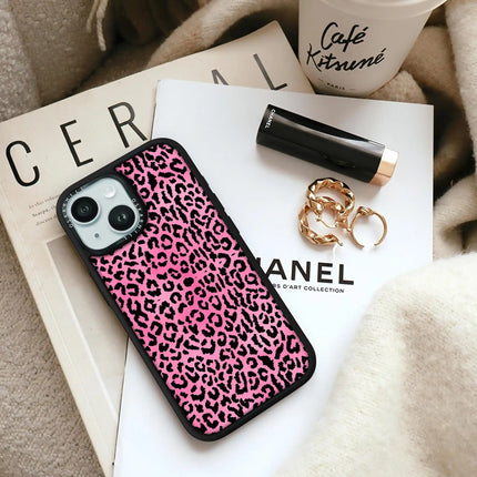 Coque Elite pour iPhone 13 Mini — Panthère rose scintillante