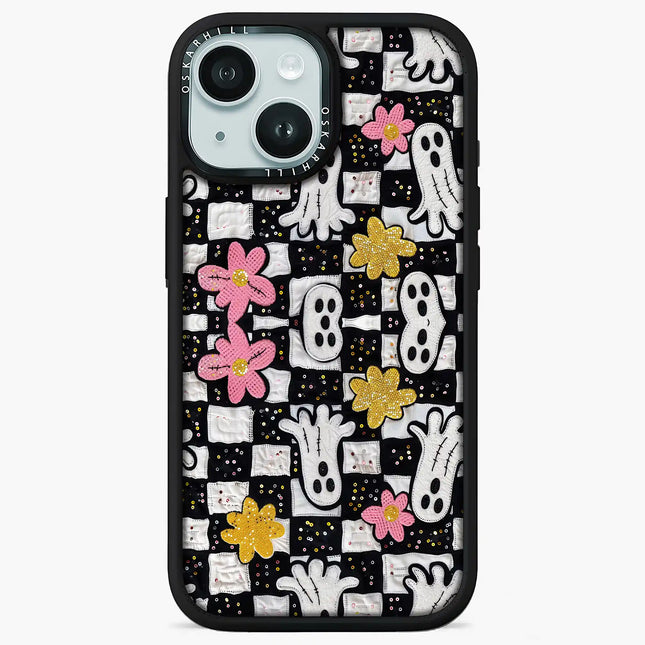 iPhone 13 Case Elite — Glitter Ghostly Garden