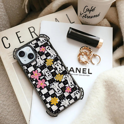 iPhone 14 Plus Case Bounce — Ghostly Garden