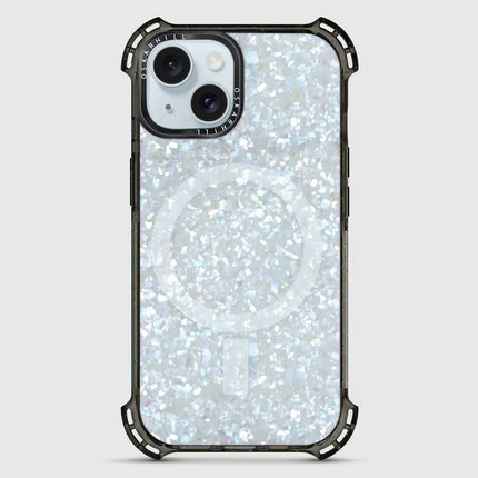 Coque iPhone 14 Plus Bounce — Cristal givré scintillant